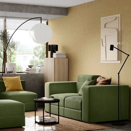 2-местный диван - IKEA JÄTTEBO/JATTEBO, 87x95x190см, зеленый, ЙЕТТЕБО ИКЕА (изображение №2)