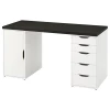 Письменный стол - IKEA ALEX, 140x60 см, белый, Алекс ИКЕА