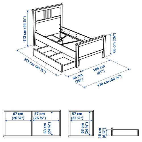 Кровать hemnes инструкция