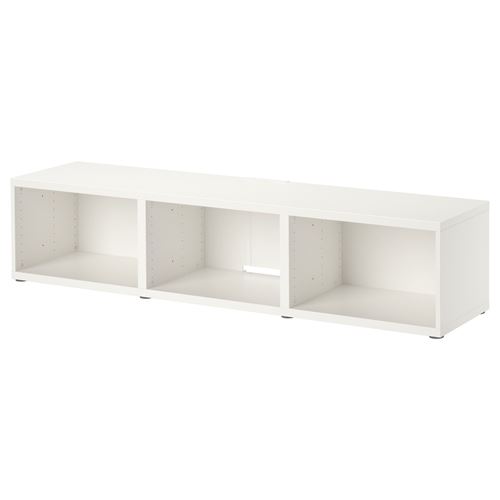 Каркас тумбы под ТВ - IKEA BESTÅ/BESTA, 180x40x38 см, белый, Беста/Бесто ИКЕА