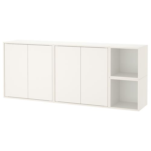 Настенная откидная консоль - EKET IKEA/ЭКЕТ ИКЕА, 175x35x70 белый