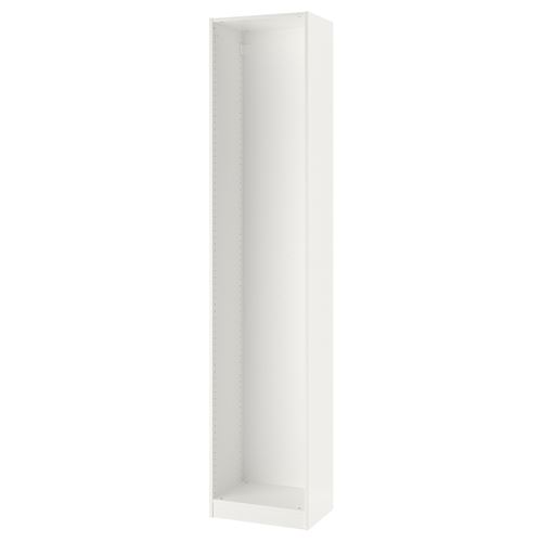 Каркас гардероба - IKEA PAX, 50x35x236 см, белый ПАКС ИКЕА