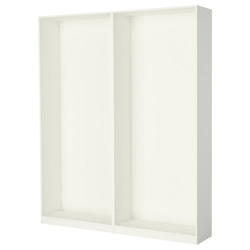 Каркас гардероба - IKEA PAX, 200x35x236 см, белый ПАКС ИКЕА