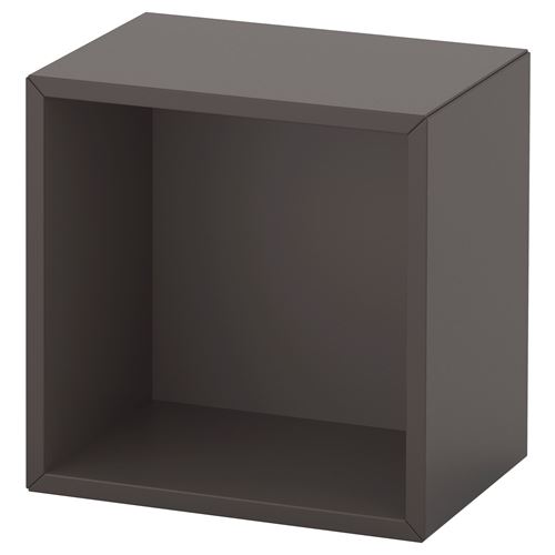 Настенный стеллаж - IKEA EKET. 35x25x35 см, темно-серый, ЭКЕТ ИКЕА