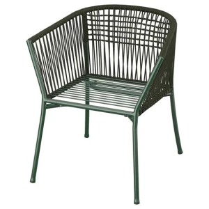 Садовое кресло - IKEA SEGERÖN/SEGERON, 73х67 см, зеленый, ИКЕА