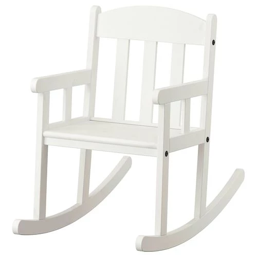 Кресло-качалка для детей - IKEA SUNDVIK/САНДВИК ИКЕА, белый (изображение №1)