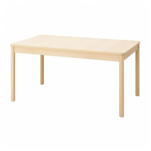 Раздвижной обеденный стол - IKEA RÖNNINGE, 210/155х90х75 см, коричневый, РЁННИНГЕ ИКЕА