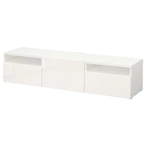 Тумба под ТВ - IKEA BESTÅ/BESTA, 180x42x39 см, белый, Бесто ИКЕА