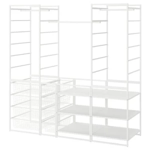 Открытый шкаф - JONAXEL IKEA/ЙОНАХЕЛЬ ИКЕА, 51х173х173 см, белый