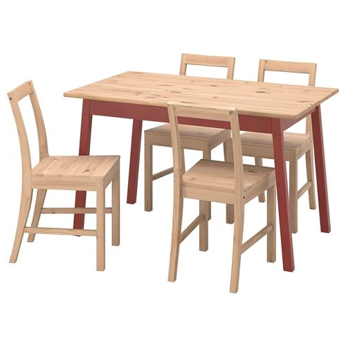 Обеденный набор - PINNTORP  IKEA/  ПИННТОРП  ИКЕА,  125 см, под беленый дуб (изображение №1)