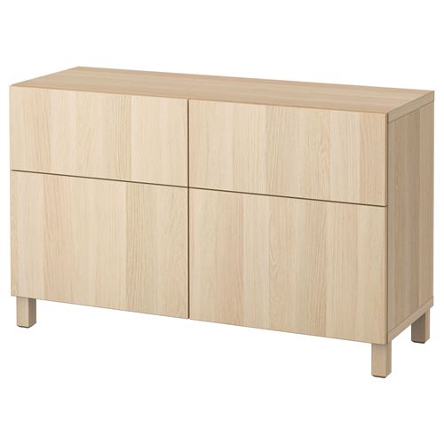 Комбинация для хранения - IKEA BESTÅ/BESTA, 120x42x74 см, коричневый, Беста/Бесто ИКЕА