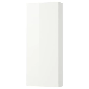 Навесной шкаф с 1 дверцей - IKEA GODMORGON, 40x14x96 см, белый ГОДМОРГОН ИКЕА
