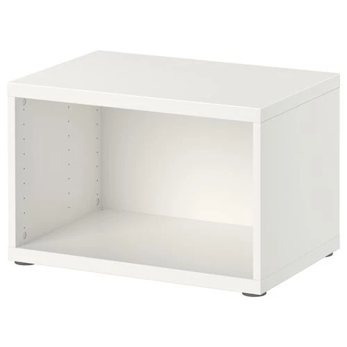 Каркас - IKEA BESTÅ/BESTA, 60x40x38 см, белый, Беста/Бесто ИКЕА (изображение №1)