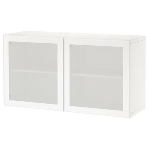 Навесной шкаф - IKEA BESTÅ/BESTA, 120x42x64 см, белый, БЕСТО ИКЕА