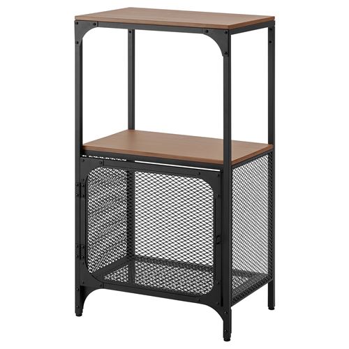 Стеллаж - IKEA FJÄLLBO/FJALLBO, 51х36х95 см, черный, ФЬЕЛЛЬБО ИКЕА