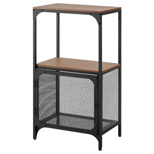 Стеллаж - IKEA FJÄLLBO/FJALLBO, 51х36х95 см, черный, ФЬЕЛЛЬБО ИКЕА (изображение №1)