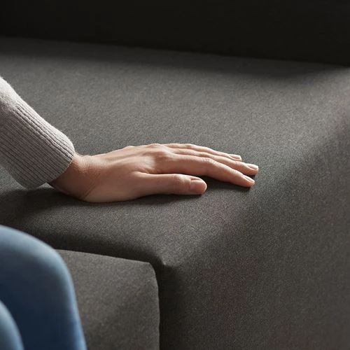 2-местный диван и козетка - IKEA ODENSLUNDA, 93x146x230см, черный, ОДЕНСЛЮНДА ИКЕА (изображение №7)
