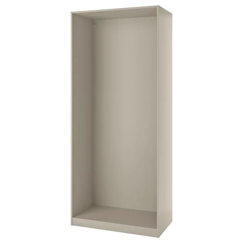 Каркас гардероба - IKEA PAX, 100x58x236 см, бежевый ПАКС ИКЕА (изображение №1)