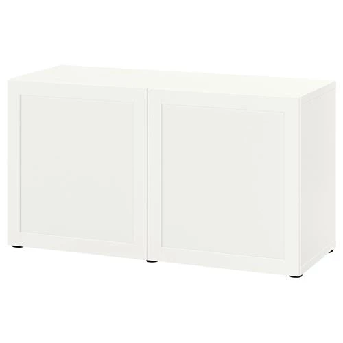 Комбинация для хранения - IKEA BESTÅ/BESTA/ Беста/Бесто ИКЕА, 120x42x65 см, белый, (изображение №1)