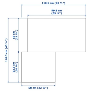 Угловой шкаф - IKEA PAX/GRIMO, белый, 111-111x201 см, ПАКС/ГРИМО ИКЕА