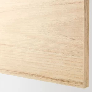 Кухонный настенный шкаф - IKEA METOD, 60x60 см, белый/под беленый дуб МЕТОД ИКЕА