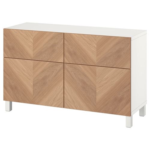 Комбинация для хранения - IKEA BESTÅ/Бесто ИКЕА, 120x42x74 см, коричневый,