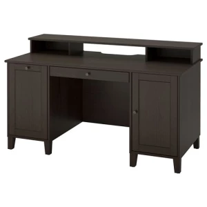 Письменный стол с ящиками - IKEA IDANÄS/IDANAS, 152х70 см, коричневый, ИДАНЭС/ИДАНАС ИКЕА