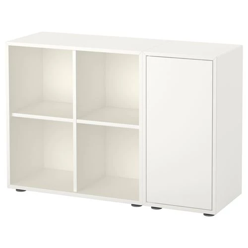 Комбинация для хранения - EKET IKEA/ЭКЕТ ИКЕА, 105x35x72, белый (изображение №1)