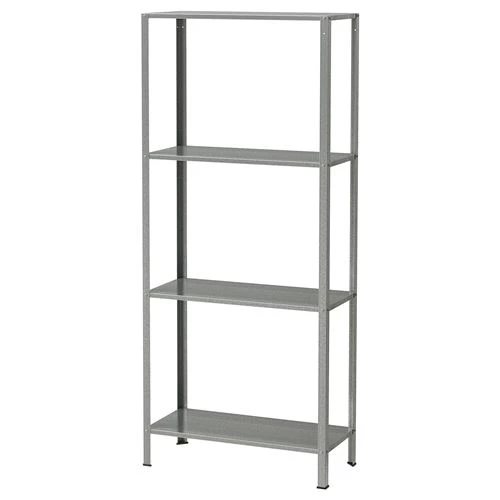 Стеллаж - IKEA HYLLIS, 60х27х140 см, оцинкованный, ХИЛЛИС ИКЕА (изображение №1)