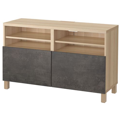 Тумба под ТВ - IKEA BESTÅ/BESTA, 120x40x74 см, коричневый, Бесто ИКЕА