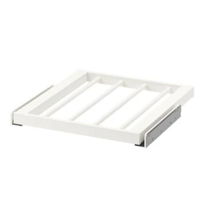 Выдвижная вешалка для брюк - IKEA KOMPLEMENT, 50x58 см, белый КОМПЛИМЕНТ ИКЕА