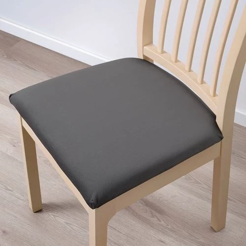 Стул - IKEA EKEDALEN, 95х45х51 см, под беленый дуб/темно-серый, ЭКЕДАЛЕН ИКЕА (изображение №5)