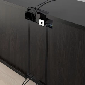 Каркас тумбы под ТВ - IKEA BESTÅ/BESTA, 120x40x64 см, черный, Беста/Бесто ИКЕА