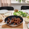 Сковорода - IKEA HEMKOMST, 32 см, нержавеющая сталь/с антипригарным покрытием ИКЕА (изображение №3)