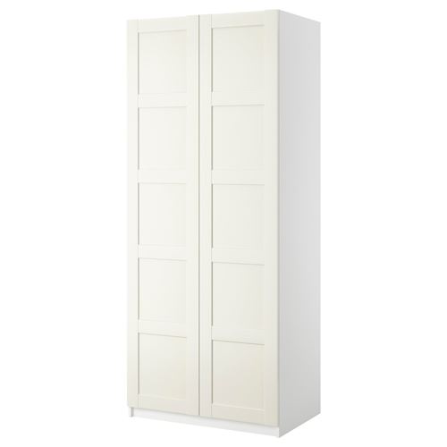 Гардероб - IKEA PAX/BERGSBO/ПАКС/БЕРГСБУ ИКЕА , 100x60x201 см, белый