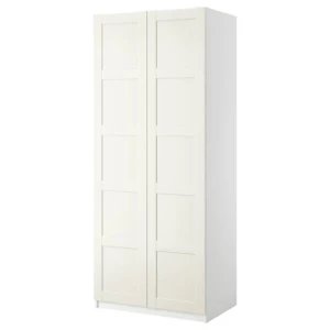 Гардероб - IKEA PAX/BERGSBO, 100x38x201 см, белый ПАКС/БЕРГСБУ ИКЕА