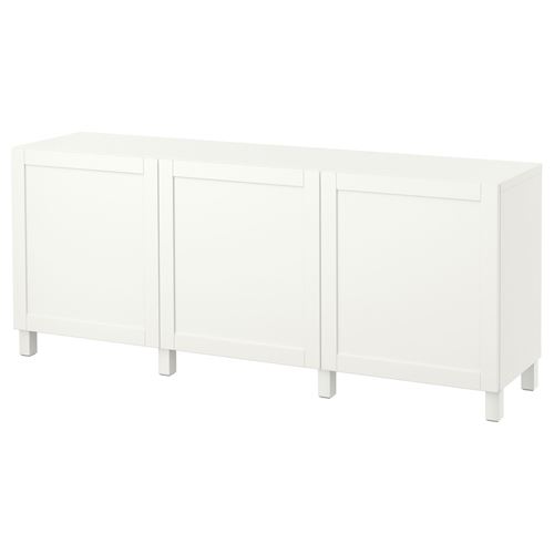 Комбинация для хранения - IKEA BESTÅ/BESTA/БЕТСА/БЕСТО ИКЕА 180x40x74 см, белый,