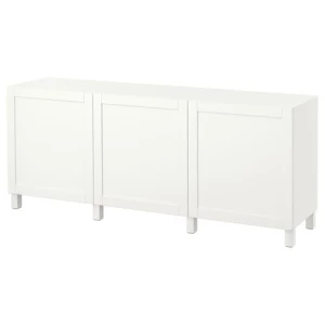 Комбинация для хранения - IKEA BESTÅ/BESTA, 180x40x74 см, белый, Беста/Бесто ИКЕА