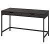 Письменный стол - IKEA ALEX, 132x58 см, черный, Алекс ИКЕА