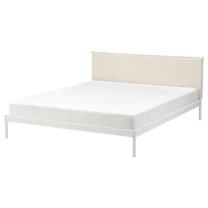 Двуспальная кровать - IKEA KLEPPSTAD, 160х200 см, белый КЛЕППСТАД ИКЕА