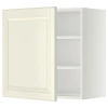 Настенный шкаф с полками - IKEA METOD, 60x60 см, белый МЕТОД ИКЕА
