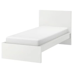 Каркас кровати - IKEA MALM/LINDBАDEN/LINDBÅDEN, 90х200 см, белый  МАЛЬМ/ЛИНДБАДЕН ИКЕА