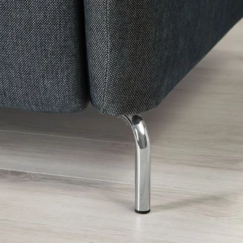 5-местный угловой диван и шезлонг - IKEA FAMMARP, 109x108см, серый/черный, ФАММАРП ИКЕА (изображение №5)