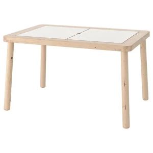 Стол детский - IKEA FLISAT, 83x58 см, бежевый/коричневый, ФЛИСАТ ИКЕА