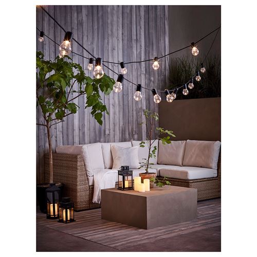 Ikea corner sofa garden sale