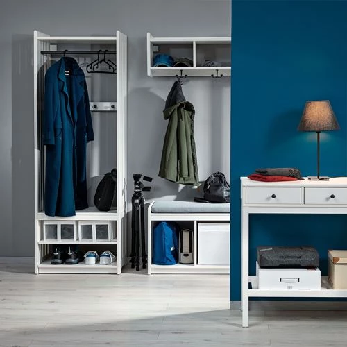 Консольный стол - IKEA PANGET/ПАНГЕТ ИКЕА, 86х42х106 см, белый (изображение №2)