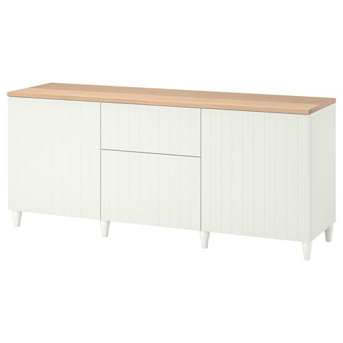 Комбинация для хранения - IKEA BESTÅ/BESTA/ БЕСТА/БЕСТО ИКЕА, 180x42x76 см, белый