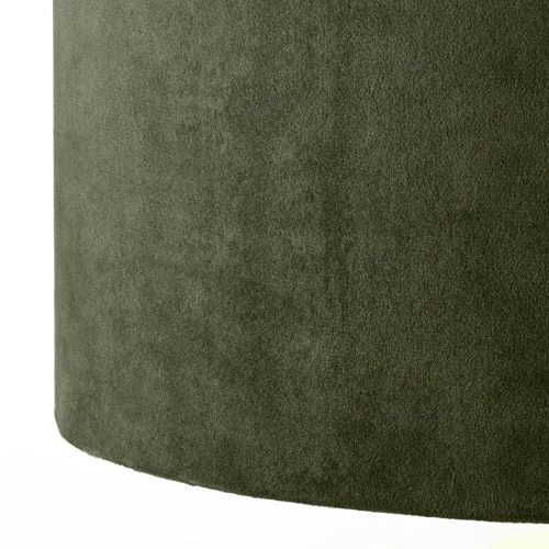 Абажур - IKEA MOLNSKIKT/МОЛЬНСКИКТ ИКЕА, 24х33 см, зеленый (изображение №2)