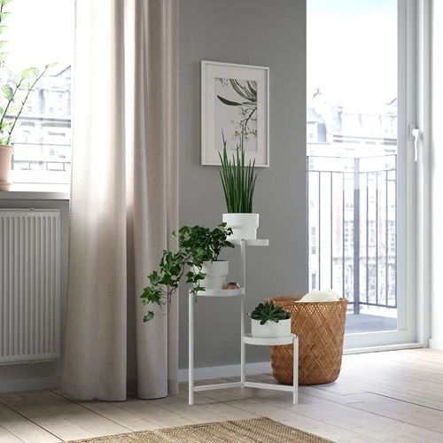 Подставка для растений - IKEA OLIVBLAD, 58 см, белый, ОЛИВБЛАД ИКЕА (изображение №2)