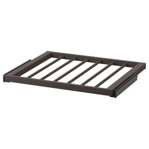 Выдвижная вешалка для брюк - IKEA KOMPLEMENT, 75x58 см, темно-серый КОМПЛИМЕНТ ИКЕА